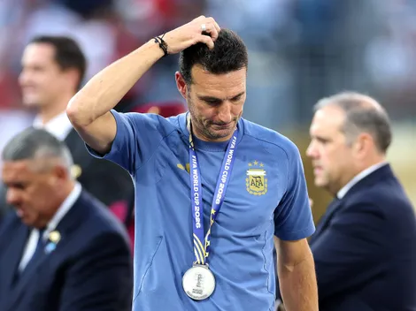 Scaloni chora e deixa futuro na Argentina indefinido