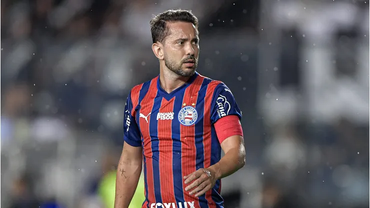 Everton Ribeiro jogador do Bahia durante partida contra o Vasco no estadio Sao Januario pelo campeonato Brasileiro A 2026. Foto: Thiago Ribeiro/AGIF