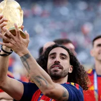 Cucurella fará tatuagem de Luis de la Fuente após título