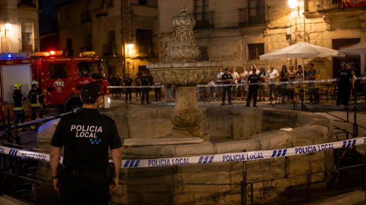Foto gerada por IA do local em que os torcedores se reuniram