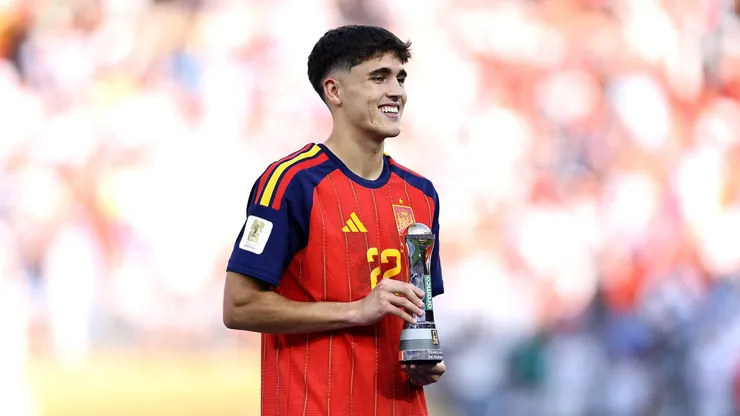 Cubarsí celebra título da Espanha na Copa do Mundo, mas revela que sentiu tristeza por Messi. Foto: Buda Mendes/Getty Images