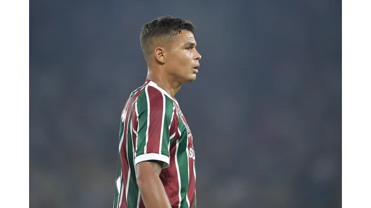 RJ - RIO DE JANEIRO - 11/12/2025 - COPA DO BRASIL 2025, VASCO X FLUMINENSE - Thiago Silva jogador do Fluminense durante partida contra o Vasco no estadio Maracana pelo campeonato Copa Do Brasil 2025. Foto: Thiago Ribeiro/AGIF