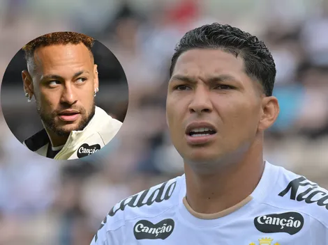 Rony expõe pressão de atuar ao lado de Neymar no Santos