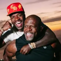 Vinicius Jr., Virginia e Terry Crews visitam o Cristo