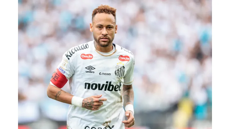 SP - SAO PAULO - 17/05/2026 - BRASILEIRO A 2026, SANTOS X CORITIBA - Neymar jogador do Santos durante partida contra o Coritiba no estadio Arena Corinthians pelo campeonato Brasileiro A 2026. Foto: Marcello Zambrana/AGIF