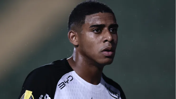 Gui Negão durante confronto contra a Portuguesa no Campeonato Paulista de 2026.