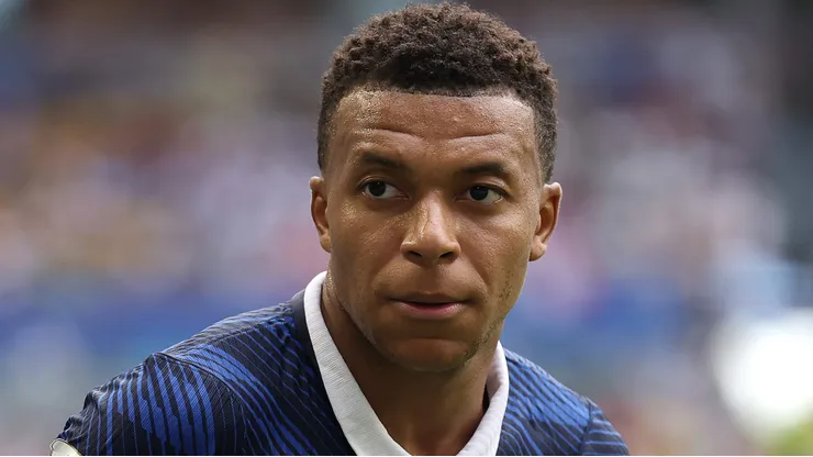 Mbappé durante confronto contra a Inglaterra na Copa do Mundo de 2026.