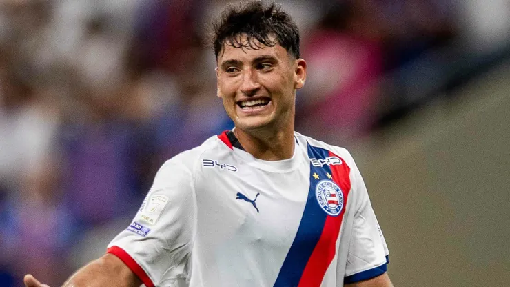 Alejo Véliz durante confronto contra o Corinthians no Campeonato Brasileiro de 2026.