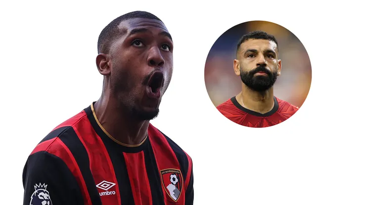 Rayan, ex-Vasco, é cotado para substituir Salah no Liverpool. Fotos: Ryan Pierse e Molly Darlington/Getty Images