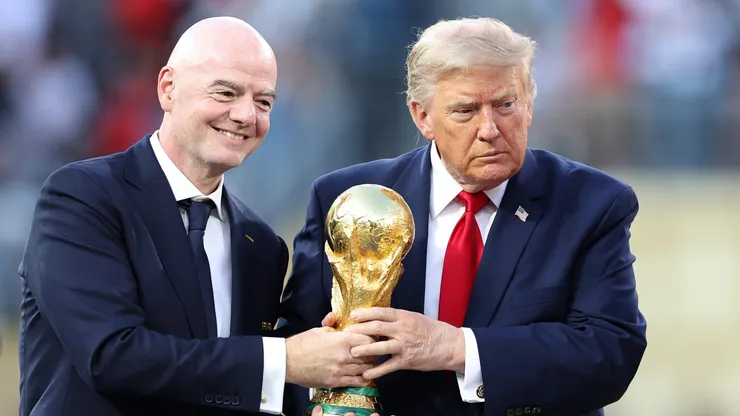 Gianni Infantino, presidente da Fifa, planeja vender parte da Copa a investidores ligados ao presidente dos EUA, Donald Trump. Foto: Dan Mullan/Getty Images