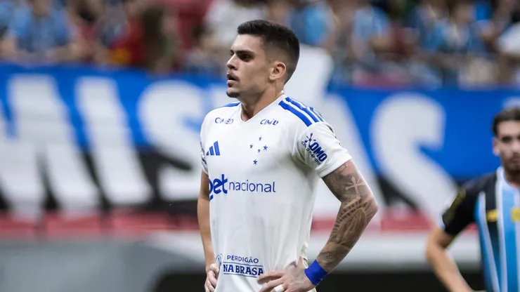 Gabriel Pec atuando no Cruzeiro - Foto: Gustavo Aleixo/Cruzeiro